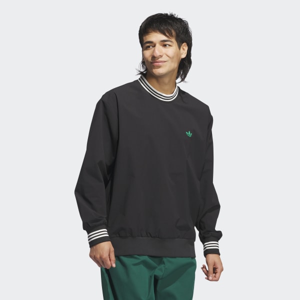 adidas Rolling Links Crewneck Sweatshirt - Black | adidas