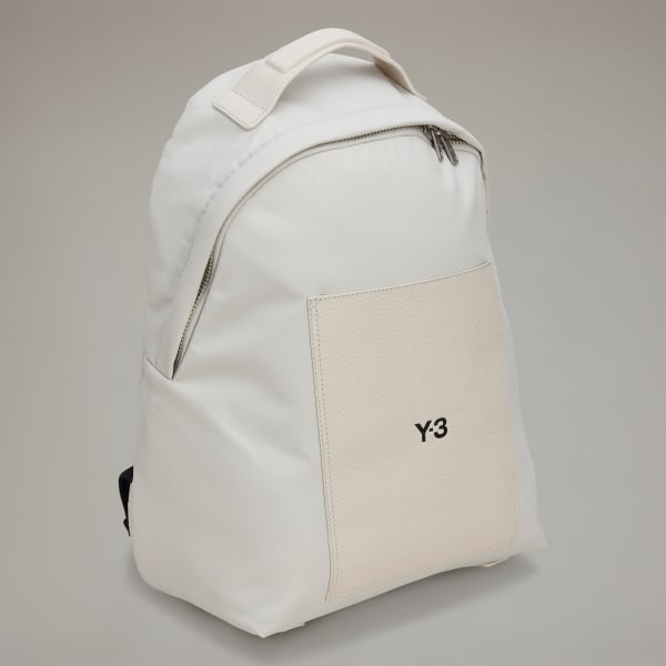 Y3 backpack white top