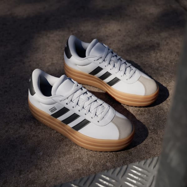 ADIDAS◆VL COURT BOLD SHOESスニーカー adidas VL Court Bold Lifestyle Sneakers Juniors - White