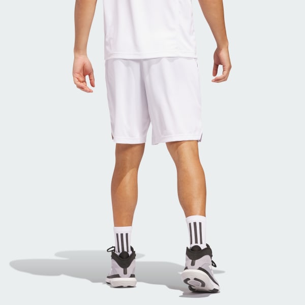Hvid Legends 3-Stripes Basketball shorts