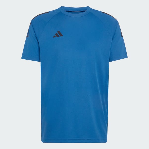Azul CAMISETA CLIMACOOL SERENO TRÊS LISTRAS