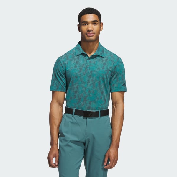 Groen Ultimate365 Textured Print Poloshirt