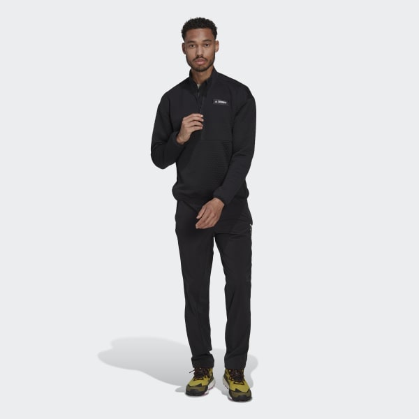 cierna Mikina Terrex Hike Half-Zip