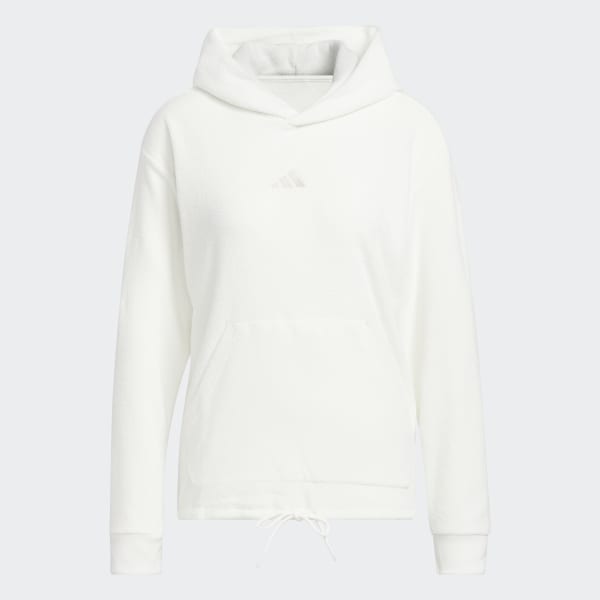 Adidas hoodie women white 2025