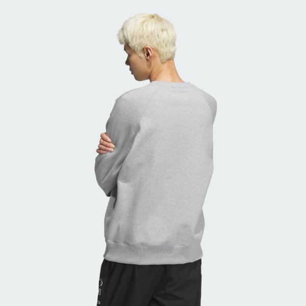 アディダス カレッジ ルーズフィットフリーススウェットシャツ