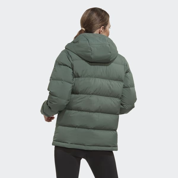 zelená Bunda Helionic Hooded Down