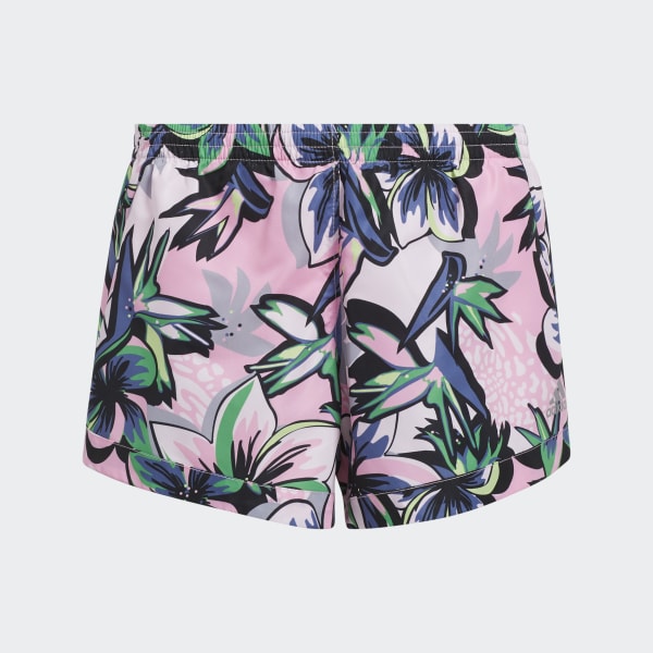 light pink adidas shorts