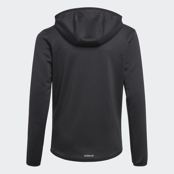 Noir Veste à capuche Designed 2 Move 3-Stripe