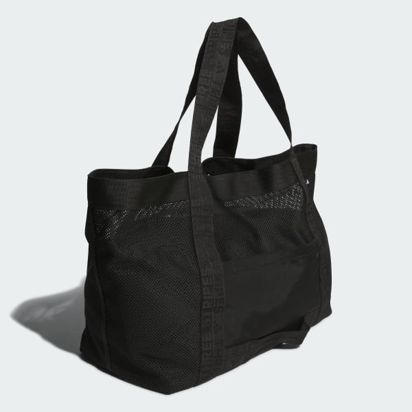 Black 기어 토트 메쉬 백