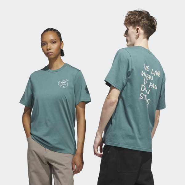 Shmoofoil_Stairs_Tee_Green_JX5