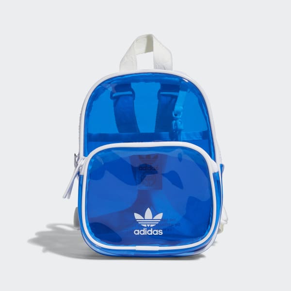 blue adidas mini backpack