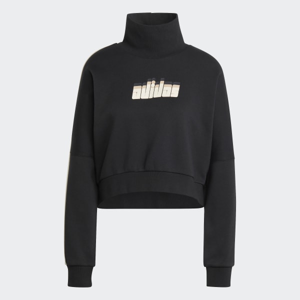 Μαύρο adidas Ski Chic Sweatshirt