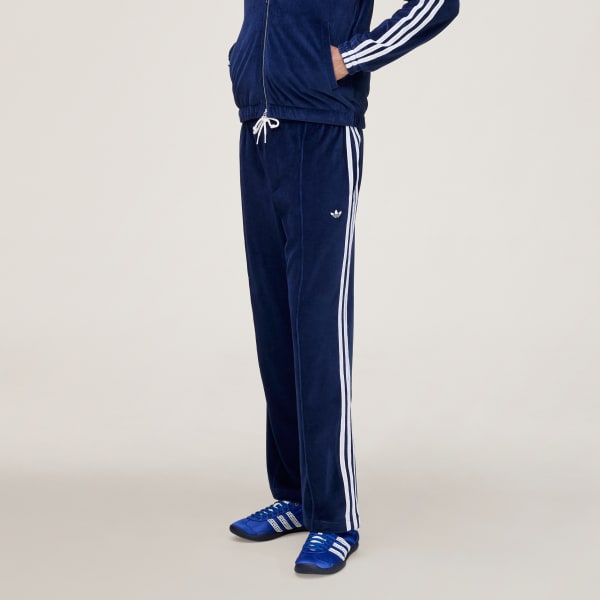 Blue WALES BONNER VELOUR TRACK PANT
