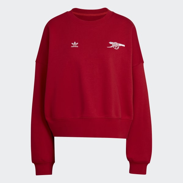 Rood Arsenal Essentials Trefoil Sweatshirt BUS55