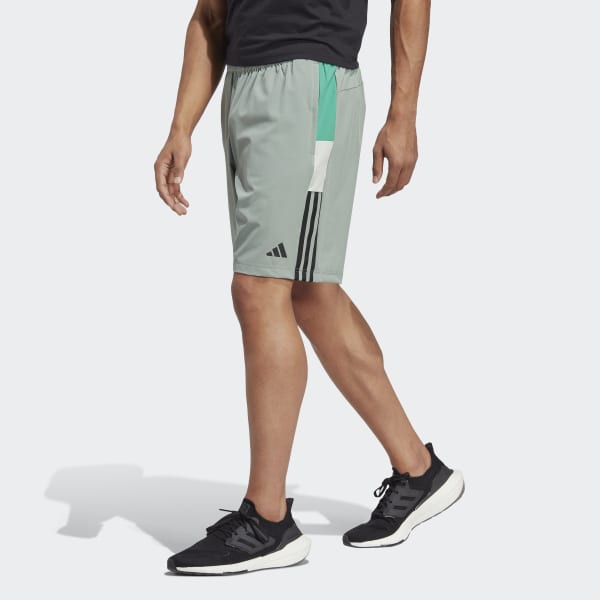 Bunke af Mig selv venskab adidas Training Colorblock 3-Stripes Shorts - Green | Men's Training |  adidas US