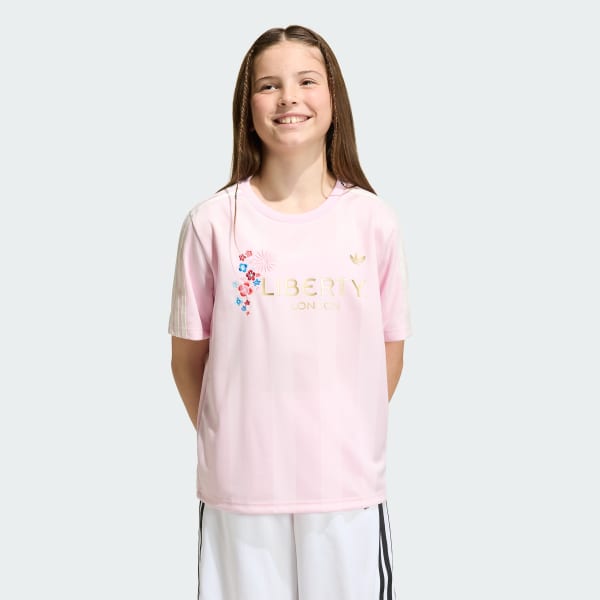 Hvit 3 STRIPES SLIM TEE HEART