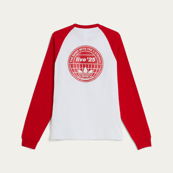 Weiss TOUR 3-STRIPES LONGSLEEVE TEE