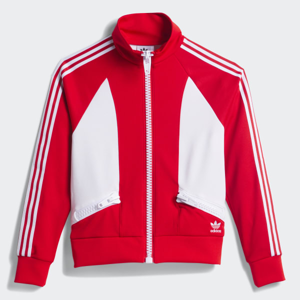 Rood Jeremy Scott Big Zip Jack