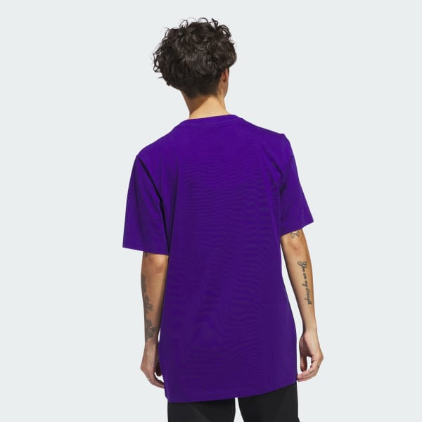 Morado Camiseta 4.0 Arched Logo Manga Corta