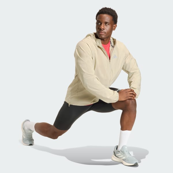 Marrone Giacca adi365 Running Essentials