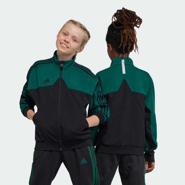 Green Tiro Track Jacket Kids