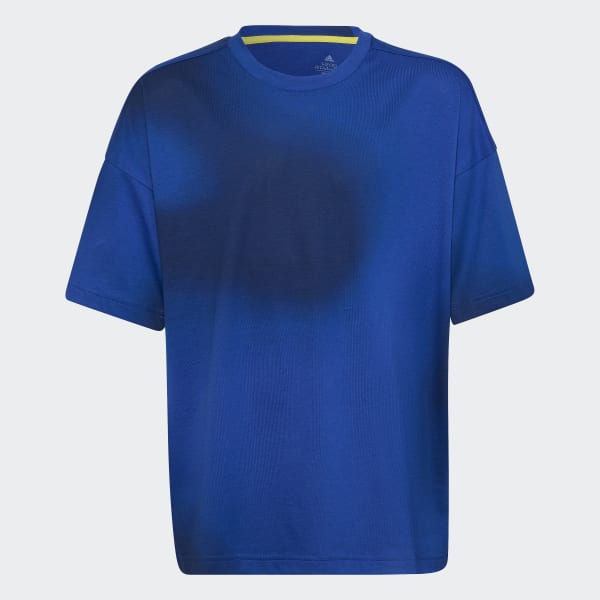 Blauw ARKD3 Allover Print T-shirt MKI24