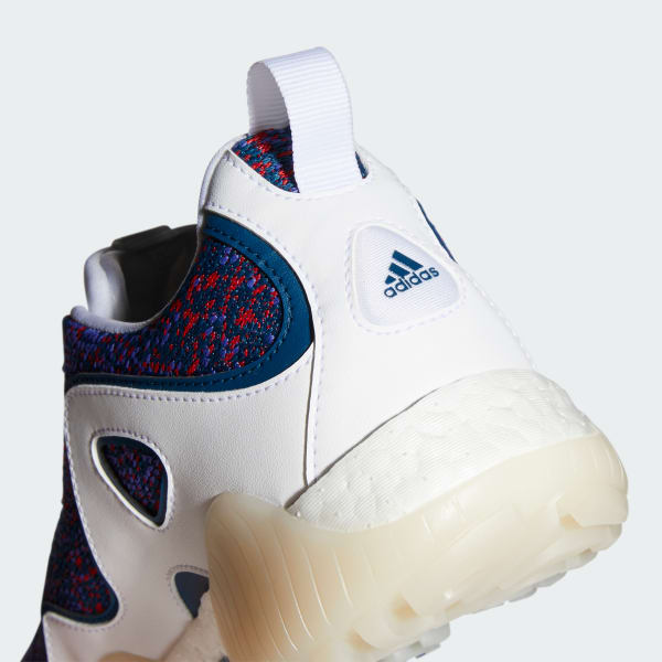 White Codechaos 21 Primeblue Spikeless Golf Shoes KZI12