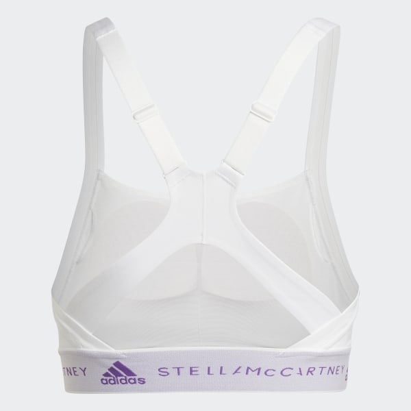 bílá Podprsenka adidas by Stella McCartney TruePurpose Medium Support DL559