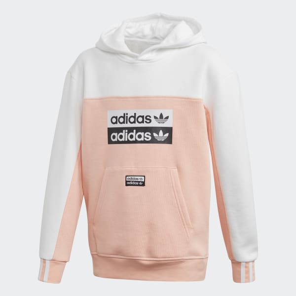 adidas hoodie peach