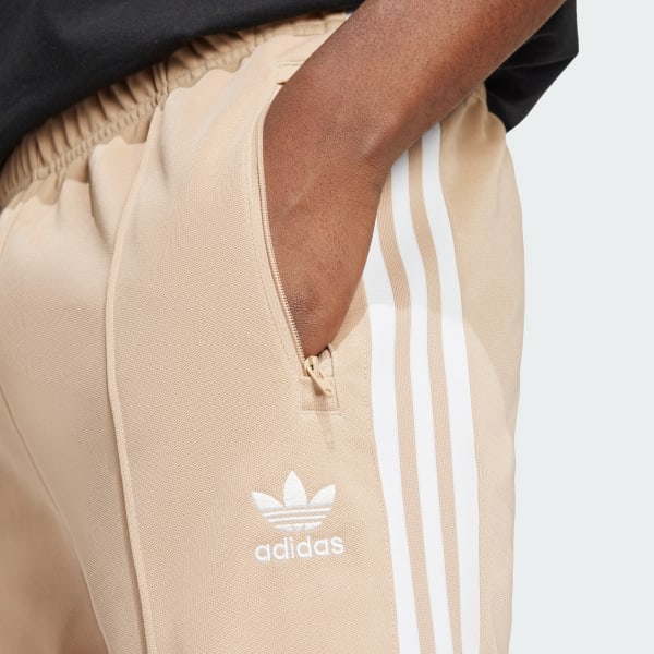 Adidas beckenbauer track pants beige clearance