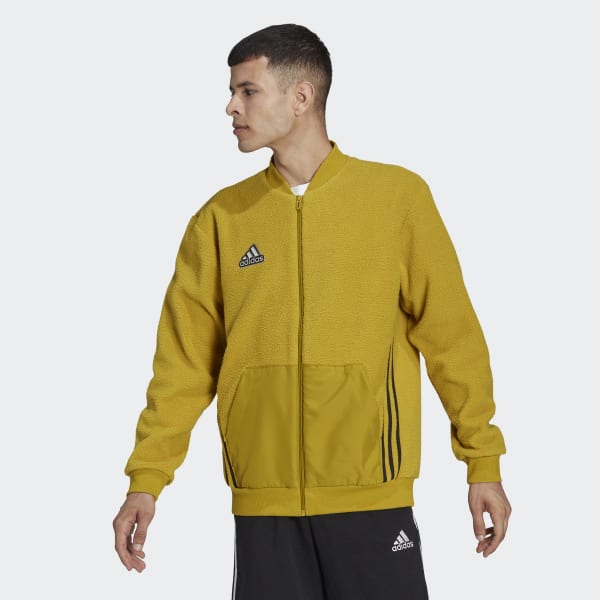 adidas Essentials Holiday Pack Bomber Jacket Green Men's Lifestyle adidas US