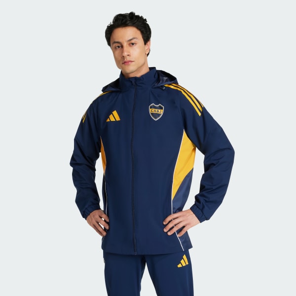 Azul Campera All-Weather de Boca Juniors Tiro 25