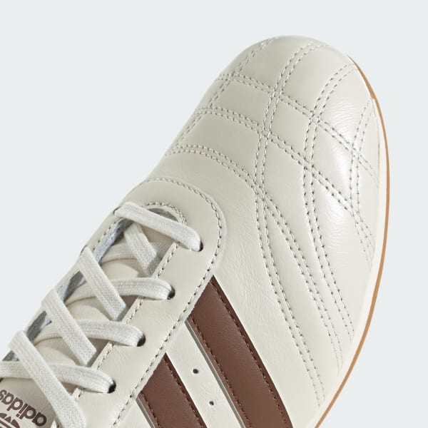スニーカー adidas Taekwondo Off White Brown JR3956 Adidas Originals Taekwondo Off White Dark Brown Gum Womans