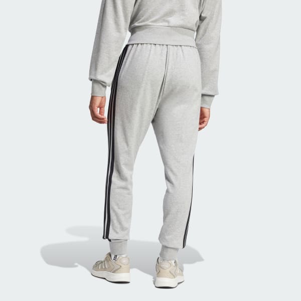 Γκρι Essential 3-Stripes French Terry Pants