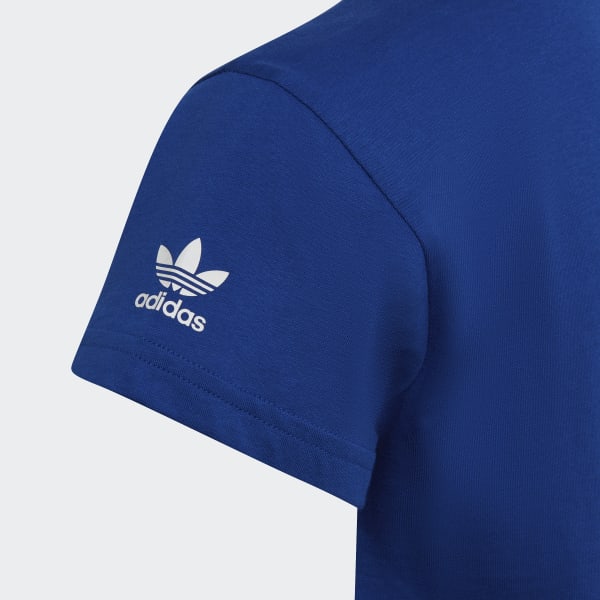 Azul Camiseta Adicolor