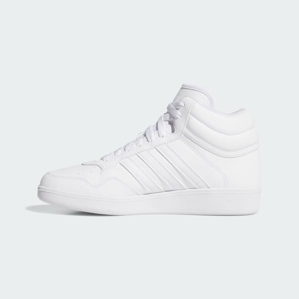 adidas Hoops 4.0 Mid Sneakers - White | Free Shipping with