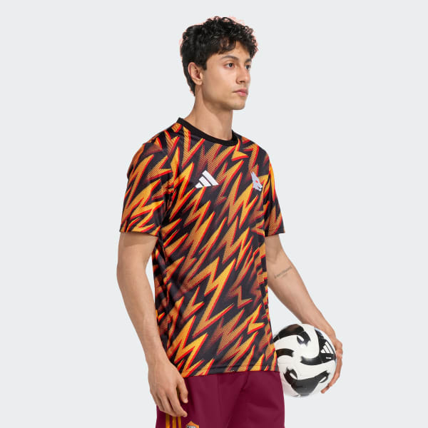 Svart AS Roma 25/26 Uppvärmningströja