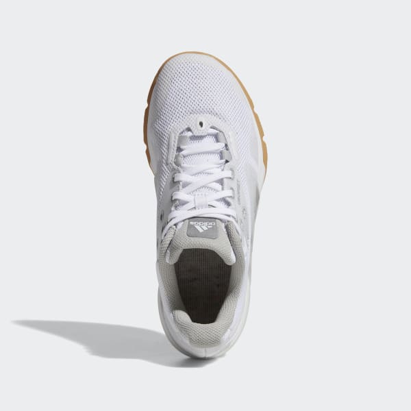 Adidas trainer outlet bianche e argento