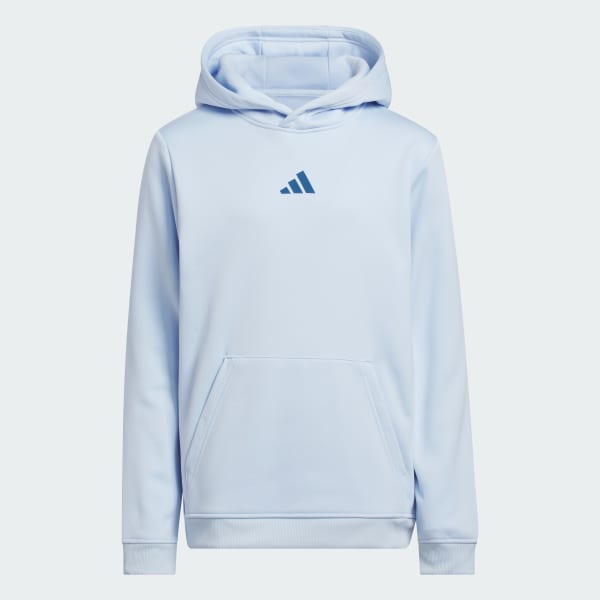 Blue UNISEX JUNIORS CLIMAWARM GRAPHIC HOODIE Sweatshirt