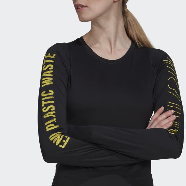 Zwart End Plastic Waste Longsleeve LOI02