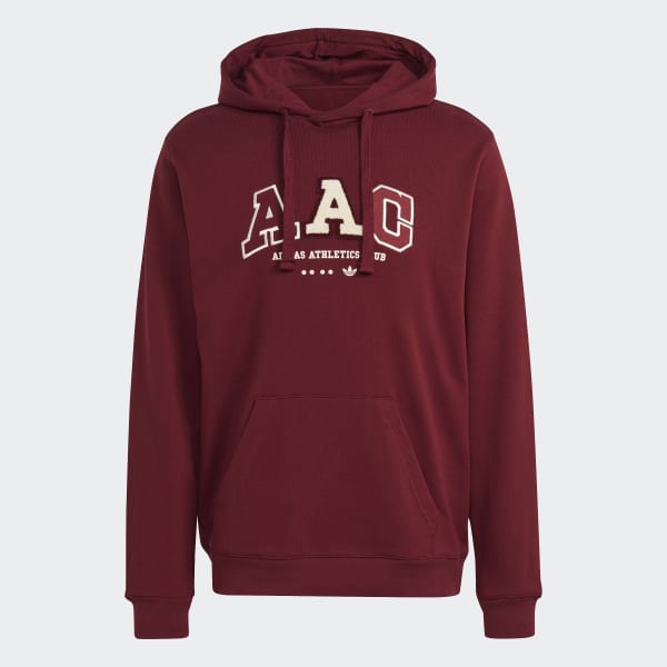 Poleron Adidas Originals Buzo Burdeo Adidas Polerón Mujer Burdeo