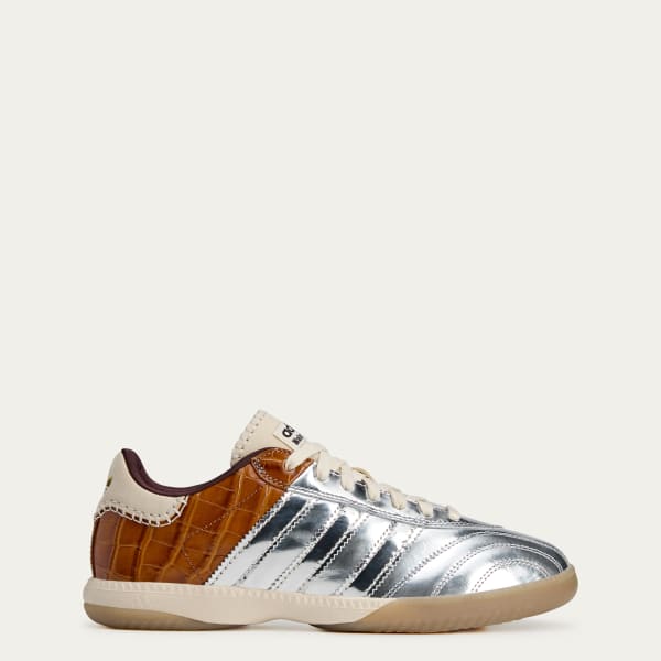 シューズ adidas WALES BONNER SIVER SAMBA 26.5 CM Wales Bonner x adidas Samba Silver Metallic - Droper