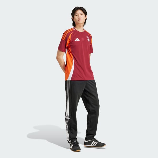 Burgundy Latvia 24 Home Jersey
