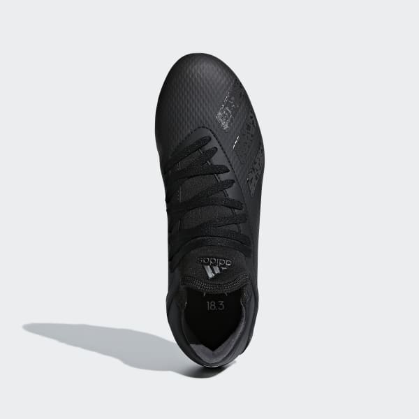 adidas X 18.3 Firm Ground Boots - Black 