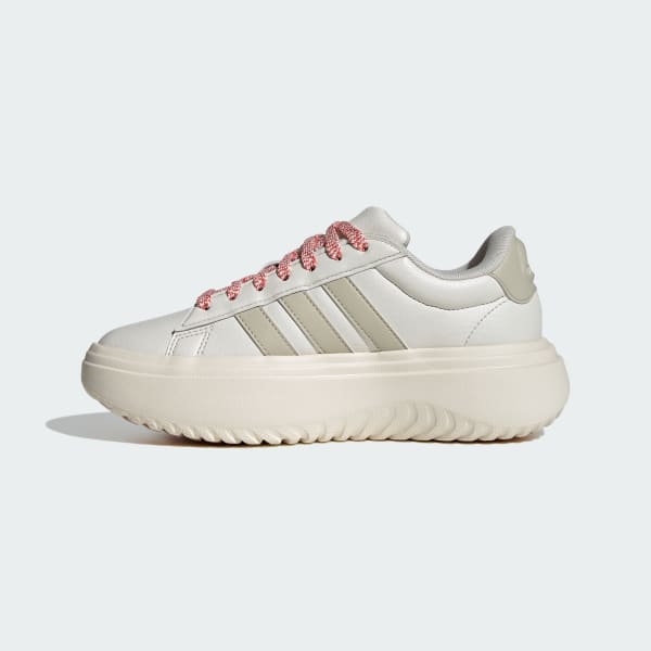 adidas Tenis adidas Grand Court Platforma Beige adidas Mexico