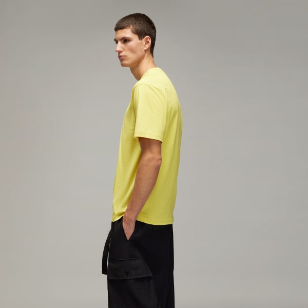 Yellow Y-3 Regular Short Sleeve Tee