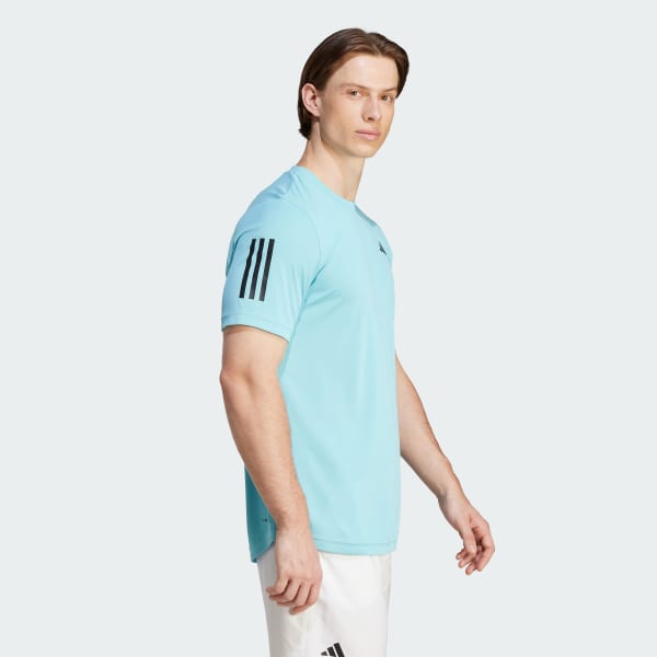 adidas Club 3 Stripes Tennis Tee Turquoise adidas Philippines