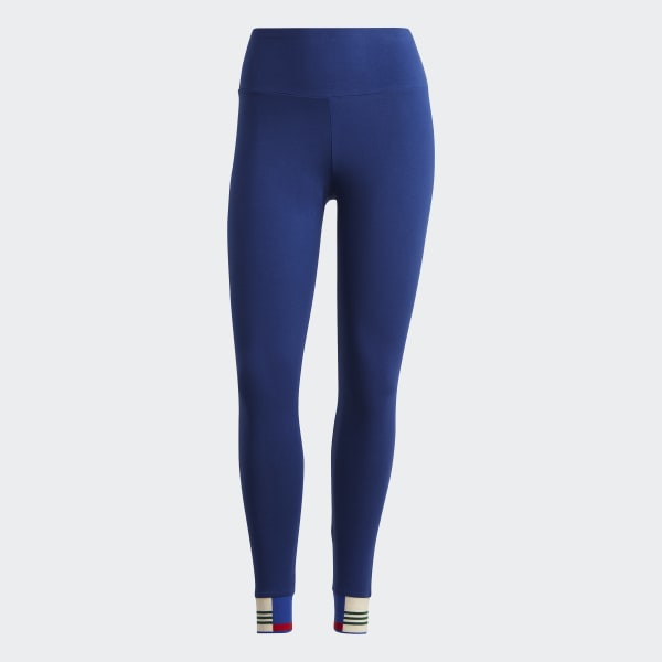Women's small ribbed blue bo+tee leggings
