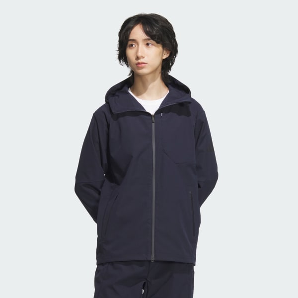 adidas プレミアム ストレッチ ウーブン フルジップパーカー JM2008 アディダス プレミアム ストレッチ ウーブン フルジップパーカー