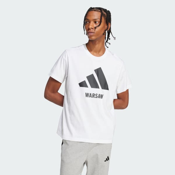 Λευκό Warsaw T-Shirt